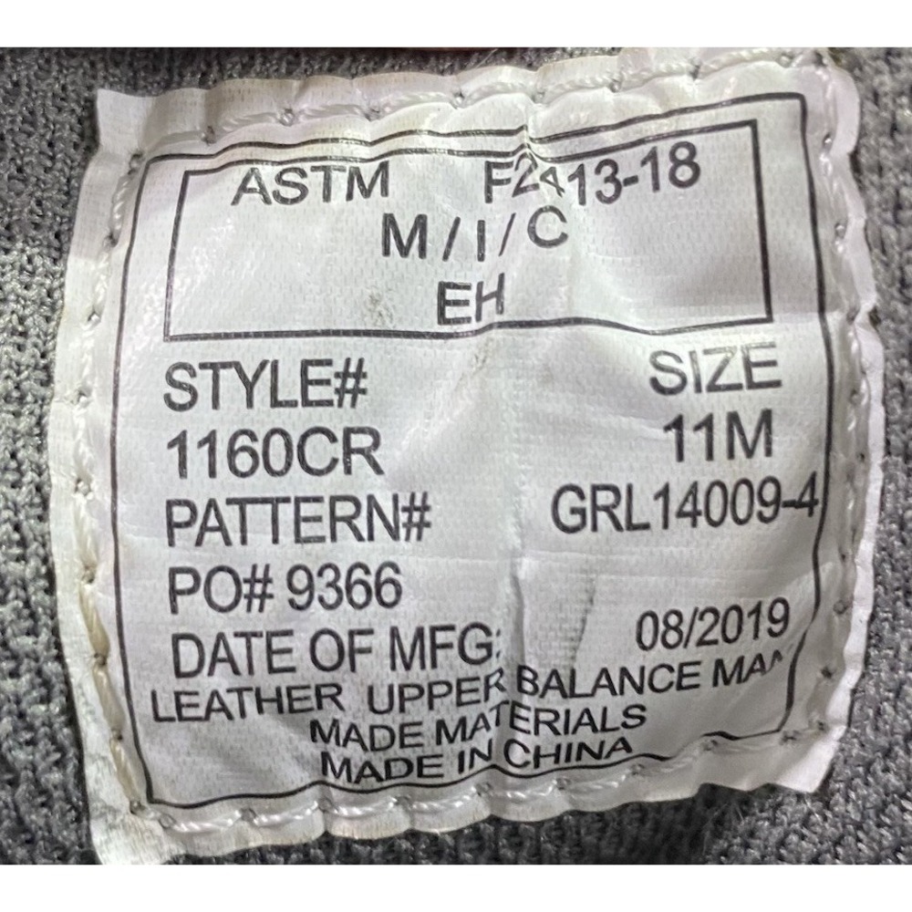RefrigiWear Frostline Men's ASTM  Comp Toe Insulation Hiking/Work Boots Sz.11 M - Picture 10 of 10